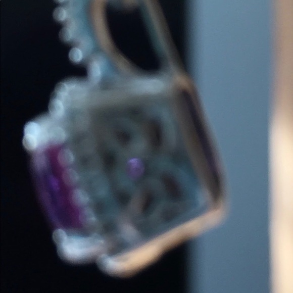 Amethyst And Diamond  14K Jewelry Set - Picture 7 of 7